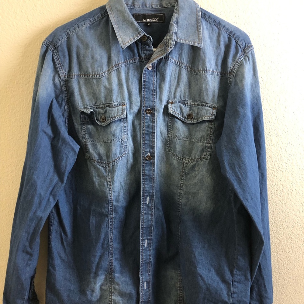 Coastal Blue Denim Shirt